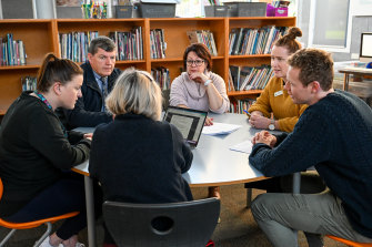 Staff at St Peter’s Primary School in Bendigo meet in ‘reflective circles’ twice a term to support each other’s mental health.