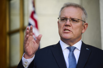 Prime Minister Scott Morrison noted it should be possible to get the 12- to 15-year-old cohort vaccinated fairly quickly.