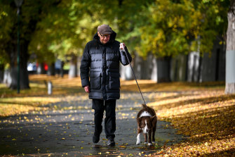 Leon Weigard is concerned about the heritage and safety implications of making Murchison Park an off-leash dog park. 