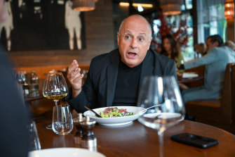 Restaurateur Chris Lucas said his restaurants had not passed on produce price rises to customers.