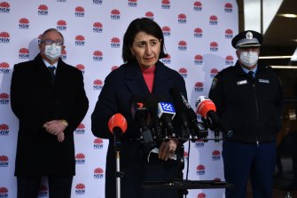NSW Premier Gladys Berejiklian says she cannot confidently say when the lockout will end.