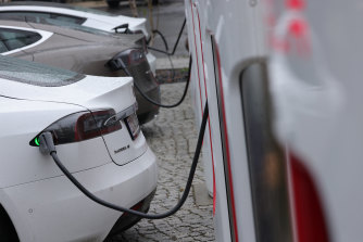 Globally, plug-in EV registrations were up 99 per cent in February, year-on-year.