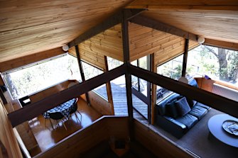 Peter Buckwell's wooden house on Mount Victoria has stood the test of time.