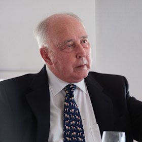 Former prime minister Paul Keating, pictured at an AFR round table in August.