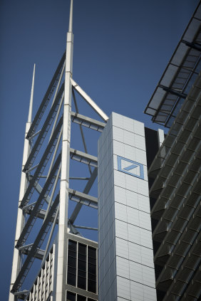 Deutsche Bank has 700 staff in Sydney alone. 