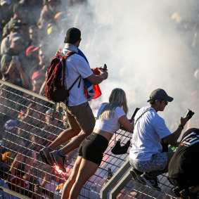 The 2022 Melbourne F1 Grand Prix at Albert Park drew record crowds.