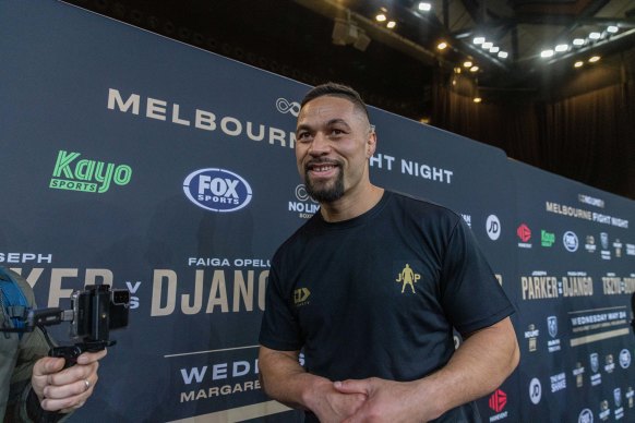 Joseph Parker is predicting an emphatic win.