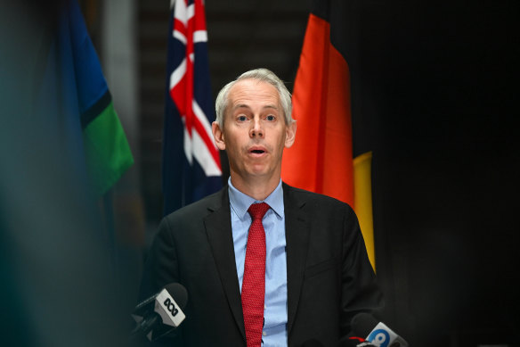 Immigration Minister Andrew Giles criticised former prime minister John Howard on multiculturalism.