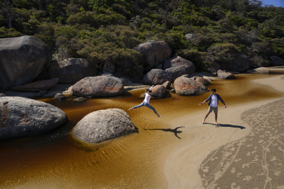 Intensely beautiful: Tidal River in Wilsons Promontory.
