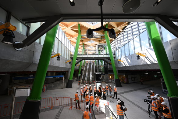 Transport Infrastructure Minister Danny Pearson announced the works while at Anzac Station on Friday.