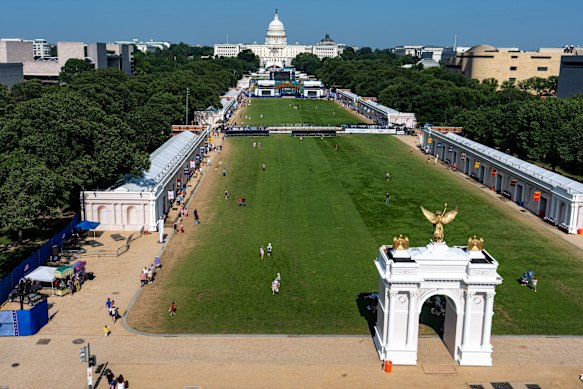 Giovedì si è tenuta la Great American State Fair, quando le temperature sono salite sopra i 38 gradi Celsius.