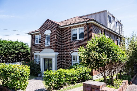 The O’Dohertys  bought the then-single-level property atop a period apartment block around five years ago.