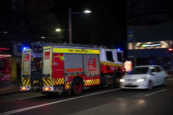 Emergency services were called to Bondi Beach about 12.40am on Saturday morning.