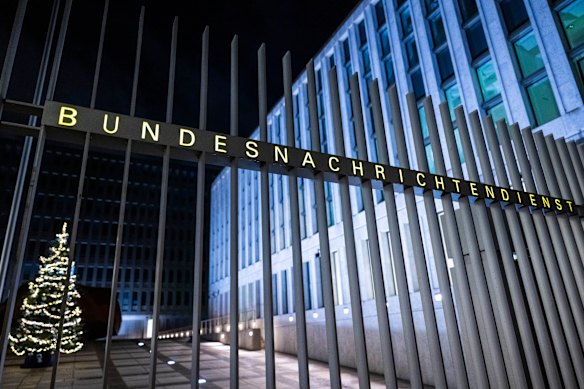 The BND headquarters in Berlin.