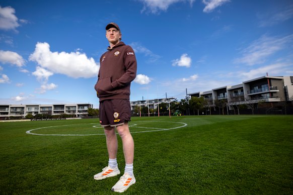 Hawks captain James Sicily is back on track after dealing with injury earlier in the year.