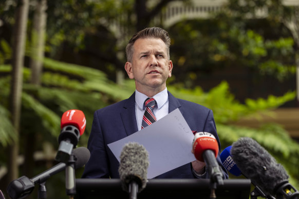 Deputy Premier Jarrod Bleijie.