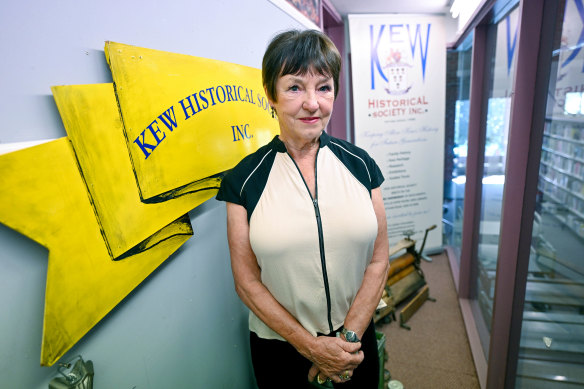 Judith Voce is president of the Kew Historical Society and a former mayor of Boroondara.