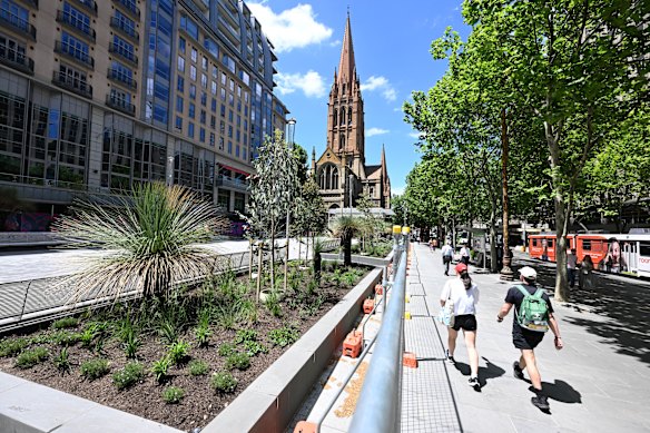 City Square will open permanently to the public on Sunday.