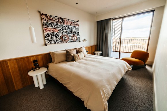 Monarto guest room.
