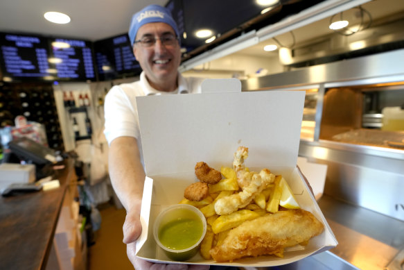 Fish and chips is becoming exorbitantly expensive in Britain.