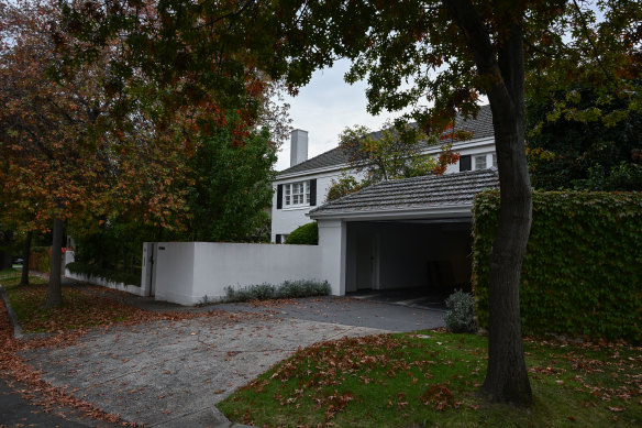 The house next door cost Sam and Jacky Hupert $14.12 million.