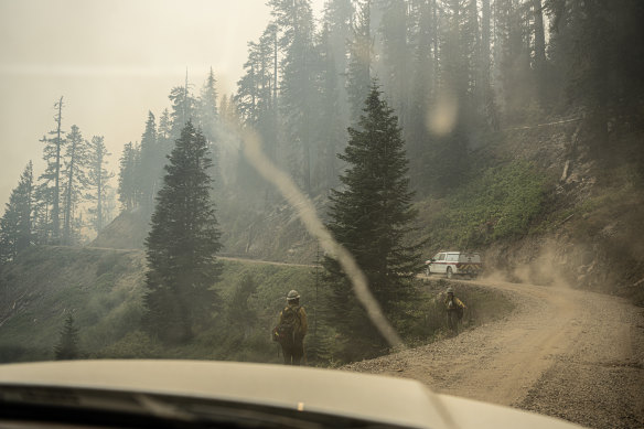 Australian firefighters have been deployed to Oregon and Washington states in the US.