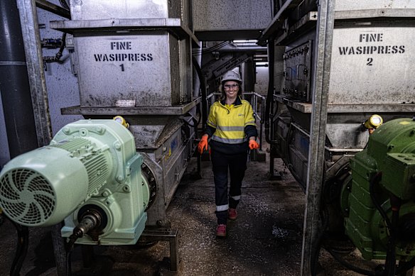 Sally Rewell manages Malabar wastewater treatment plants, which serves nearly 2 million people.