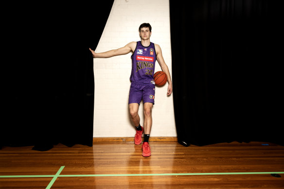 Sydney Kings forward Alex Toohey is doing everything he can to go from the NBL to the NBA in 2025.