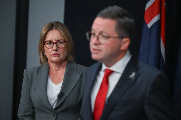 Premier Jacinta Allan and Police Minister Anthony Carbines said they could not ignore the no-confidence vote against former police chief Shane Patton by rank-and-file members.