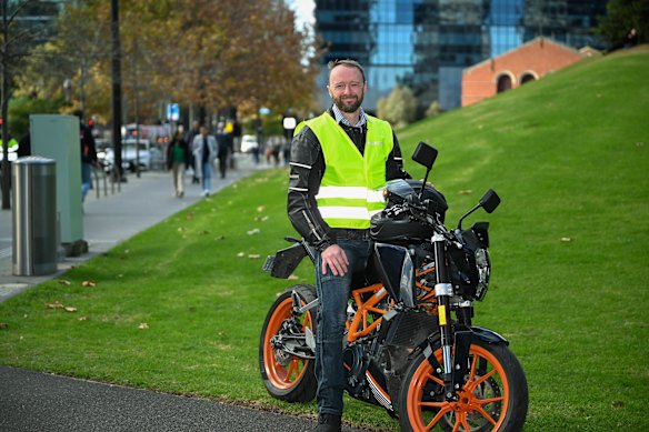 Alex Liddington-Cox has fulfilled his dream of buying a motorbike. 