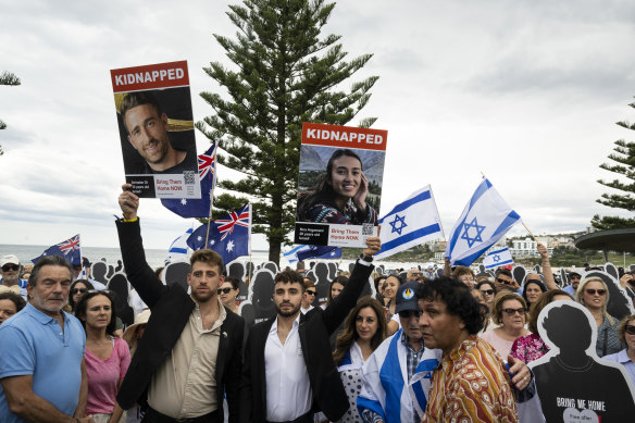 Amit Parpara and Ofir Tamir say they miss their friend Noa Argamani, taken hostage by Hamas in October.