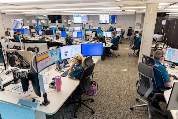The Clinical Service hub fields around 1800 of the 3800 calls to triple zero across the state each day. 