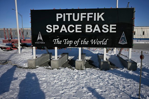 The Pituffik Space Base in Greenland. 