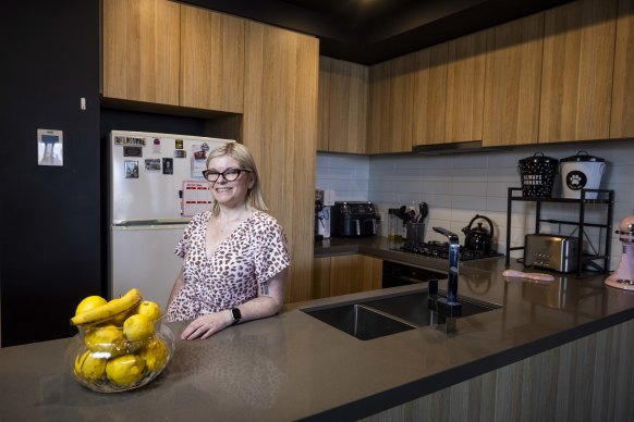 Kathleen Locke took 18 months to find a suitable apartment because of poor kitchen designs.