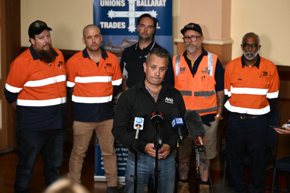 Workers’ Union Victorian state secretary Ronnie Hayden wants industrial manslaughter laws applied.