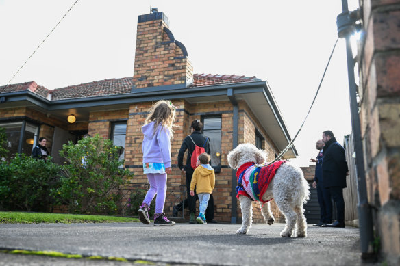 Families hoping to buy a home have had their budgets cut by a string of interest rate rises.