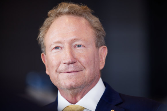 Billionare Andrew Forrest.