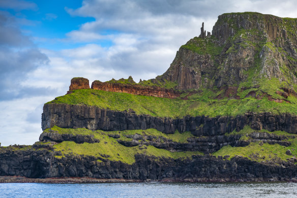 Scene stealer: the Giant’s Causeway.