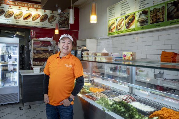 Phuoc Tan Bakery owner Danny Nguyen.