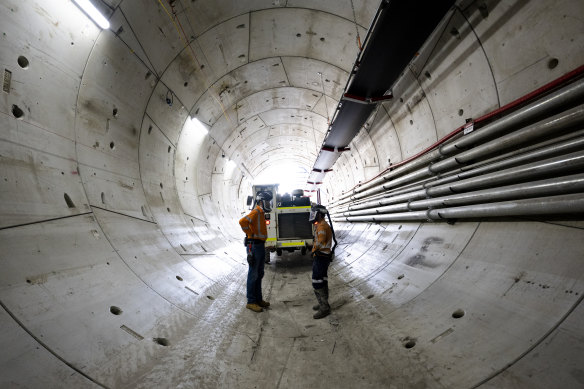 Sydney Metro is overseeing the construction of nearly $60 billion worth of train lines across the city.