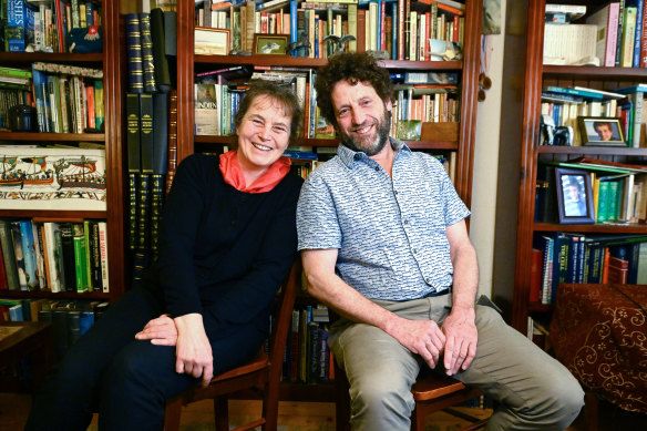 Professor Anne Voss and Associate Professor Tim Thomas at home in Melbourne.