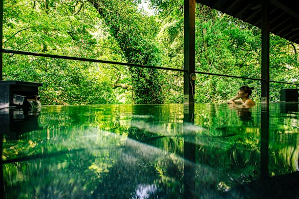 Let the centuries-old, mineral-rich geothermal waters of Hakone wash away every worry.