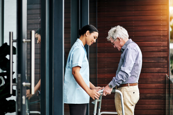 Aged care homes will no longer receive funding specifically earmarked for allied health services such as physiotherapy.