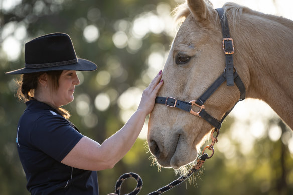 Elizabeth Milinkovic uses horses to help address the mental health and development needs of disadvantaged children.