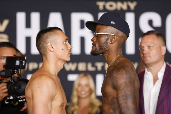 Tim Tszyu and Tony Harrison face off one last time.