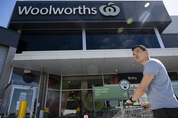 Andrew Wong launched a petition to stop his local Woolworths in Alexandria from being converted into a Metro.