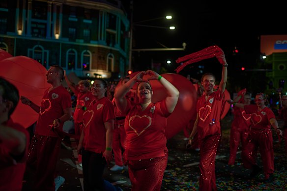 Now in its 48th year, some 200 floats are taking part in this year’s Mardi Gras.