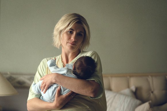 Jodie Whittaker plays Susan, one of the mothers whose child was born with a disability, in Toxic Town.