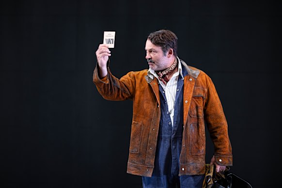 Steve Bastoni as Vittorio in The West Gate. 