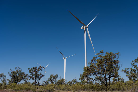 Windlab’s Kennedy Energy Park, near the proposed Upper Burdekin Wind Farm backed by Apple.